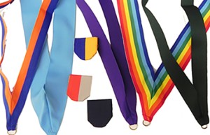 neck ribbons - drapes