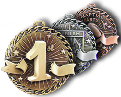 Burst Thru Banner Medal Line
