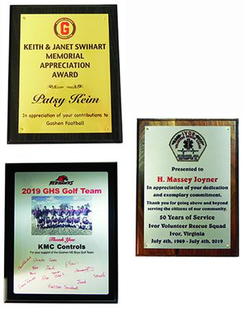 Assorted Catagory Full Color Plaques